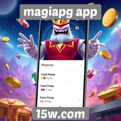 Recursos exclusivos disponíveis no magiapg app