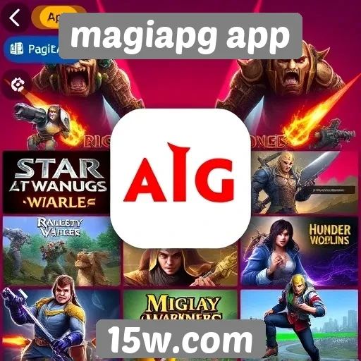Jogos mais populares disponíveis no magiapg app