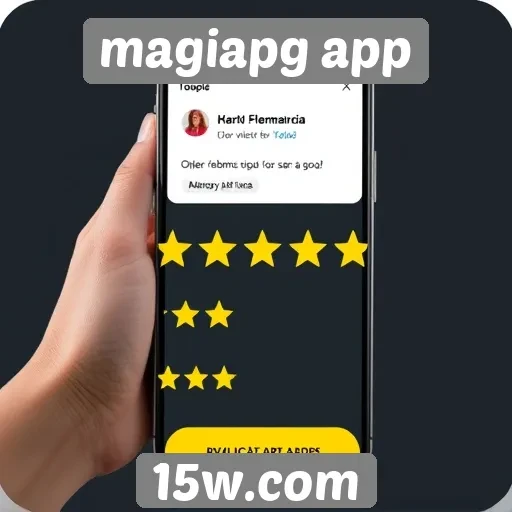Avaliações de usuários sobre Magiapg app são positivas